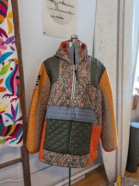 etro pullover puffer jacket